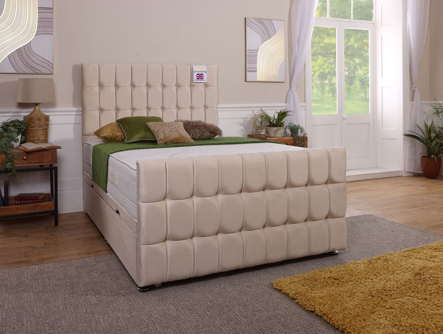Berlin Ottoman Bed With Footboard