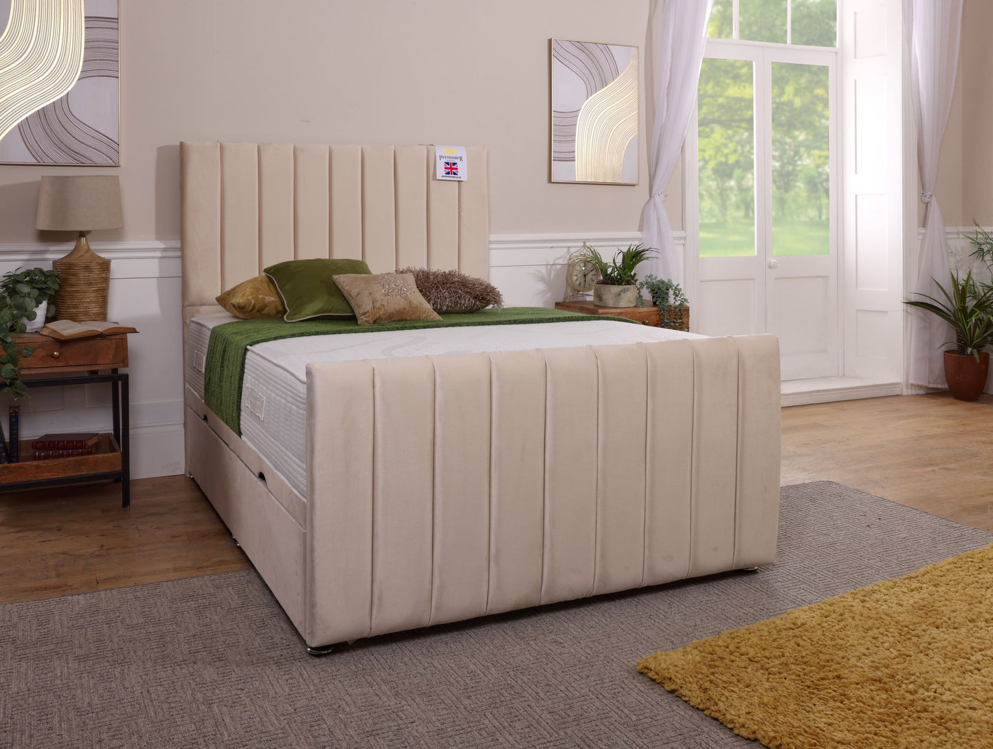 Lisbon Ottoman Bed With Footboard