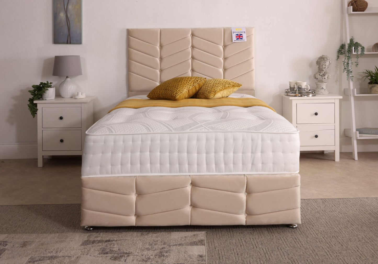Milana Divan Bed With Footboard