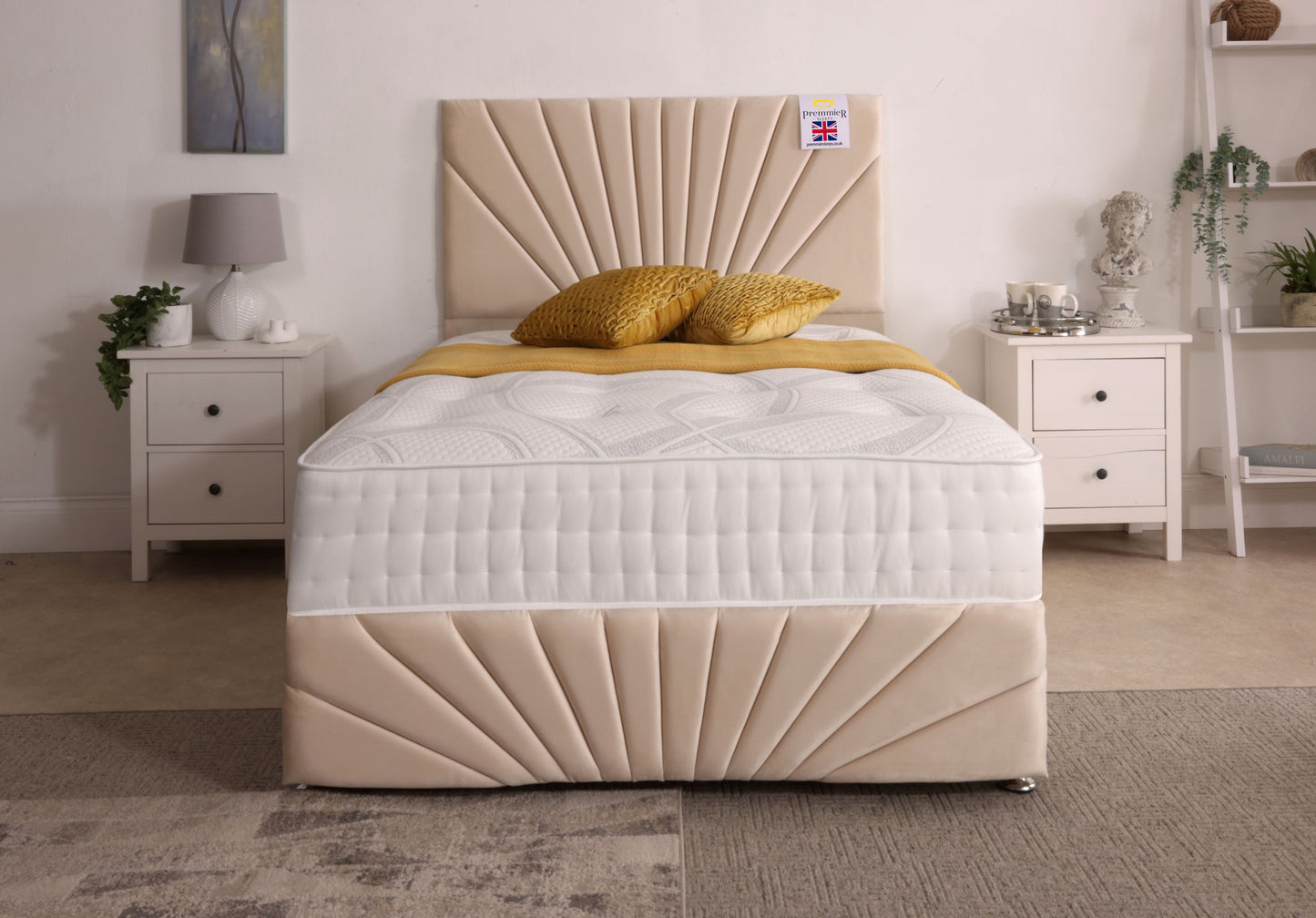 Sunrise Divan Bed With Footboard