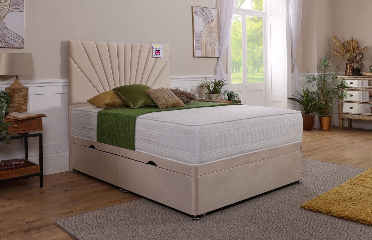 Sunrise Ottoman Bed