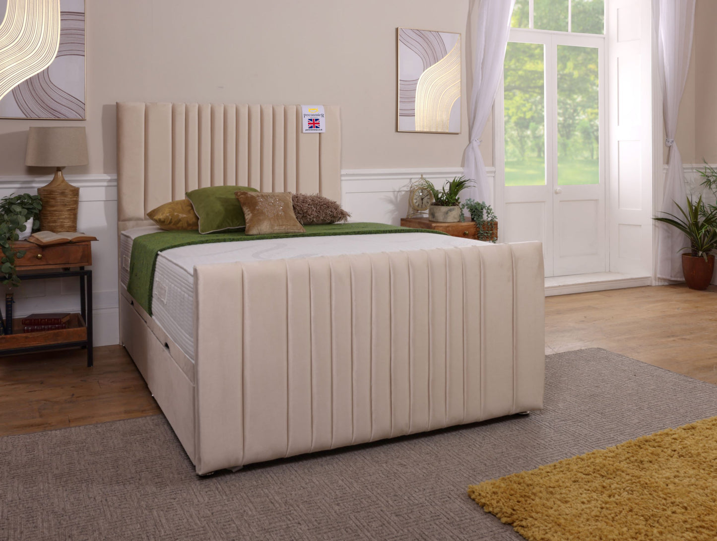 Barcelona Ottoman Bed With Footboard