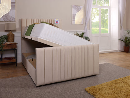 Barcelona Ottoman Bed With Footboard