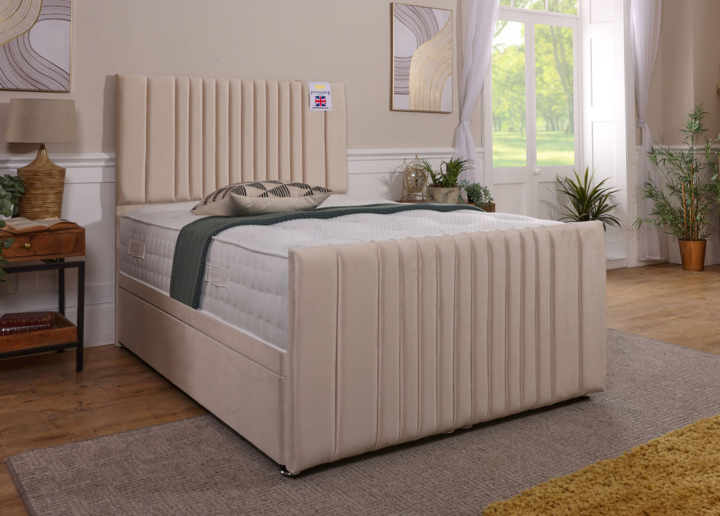Barcelona Ottoman Bed With Footboard