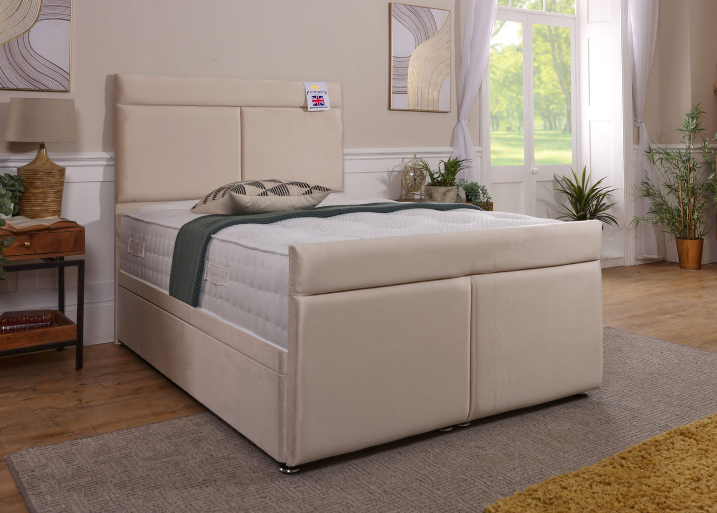 Fiji Ottoman Bed With Footboard