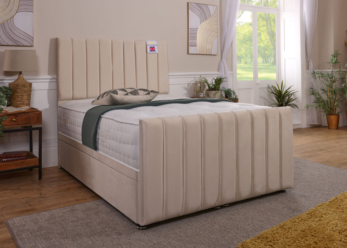 Lisbon Ottoman Bed With Footboard