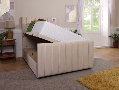 Lisbon Ottoman Bed With Footboard