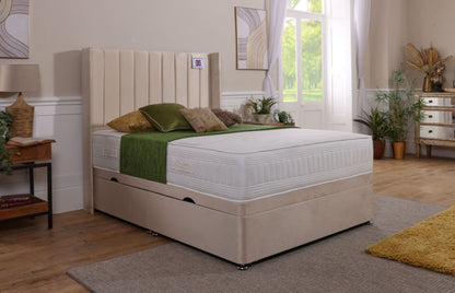 Maddison Wingback Ottoman Bed