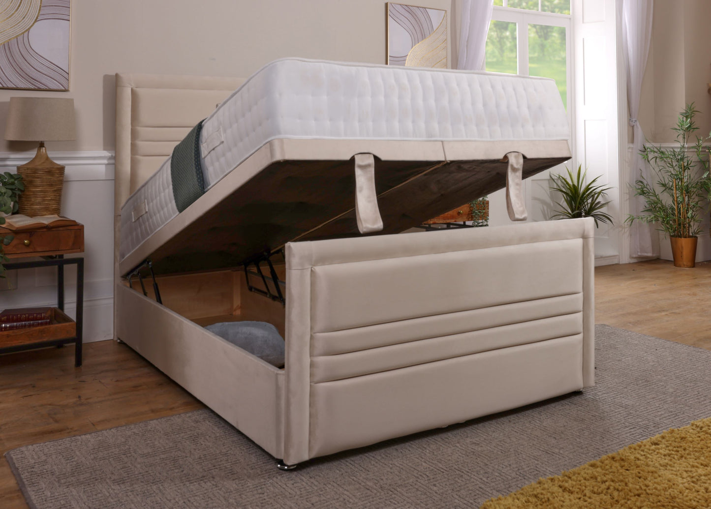 Mayfair Ottoman Bed With Footboard