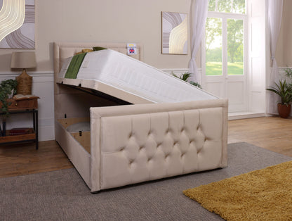 Miami Ottoman Bed With Footboard