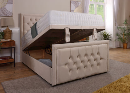 Miami Ottoman Bed With Footboard