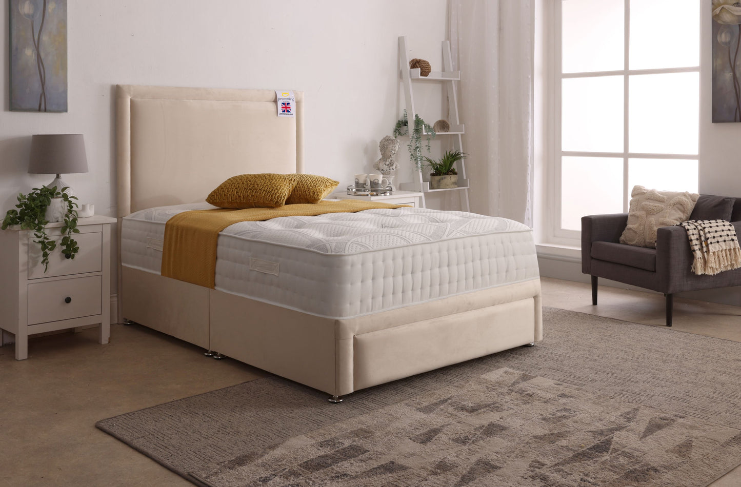 Monaco Divan Bed With Footboard