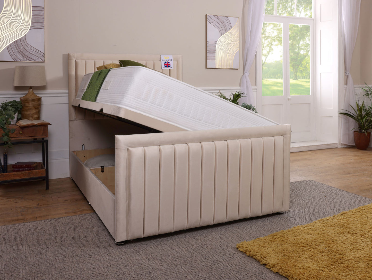 Oslo Ottoman Bed With Footboard