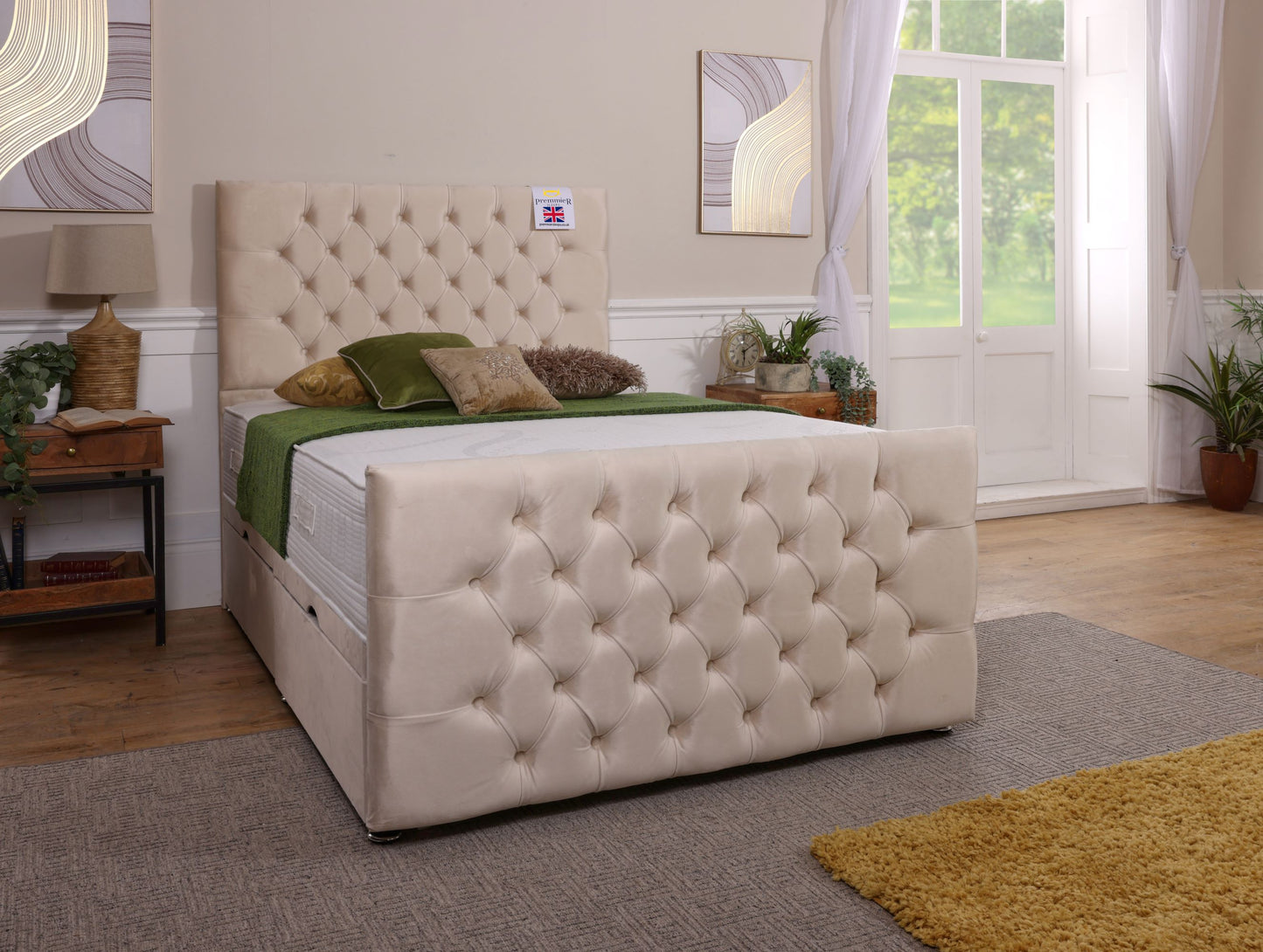 Oxford Ottoman Bed With Footboard