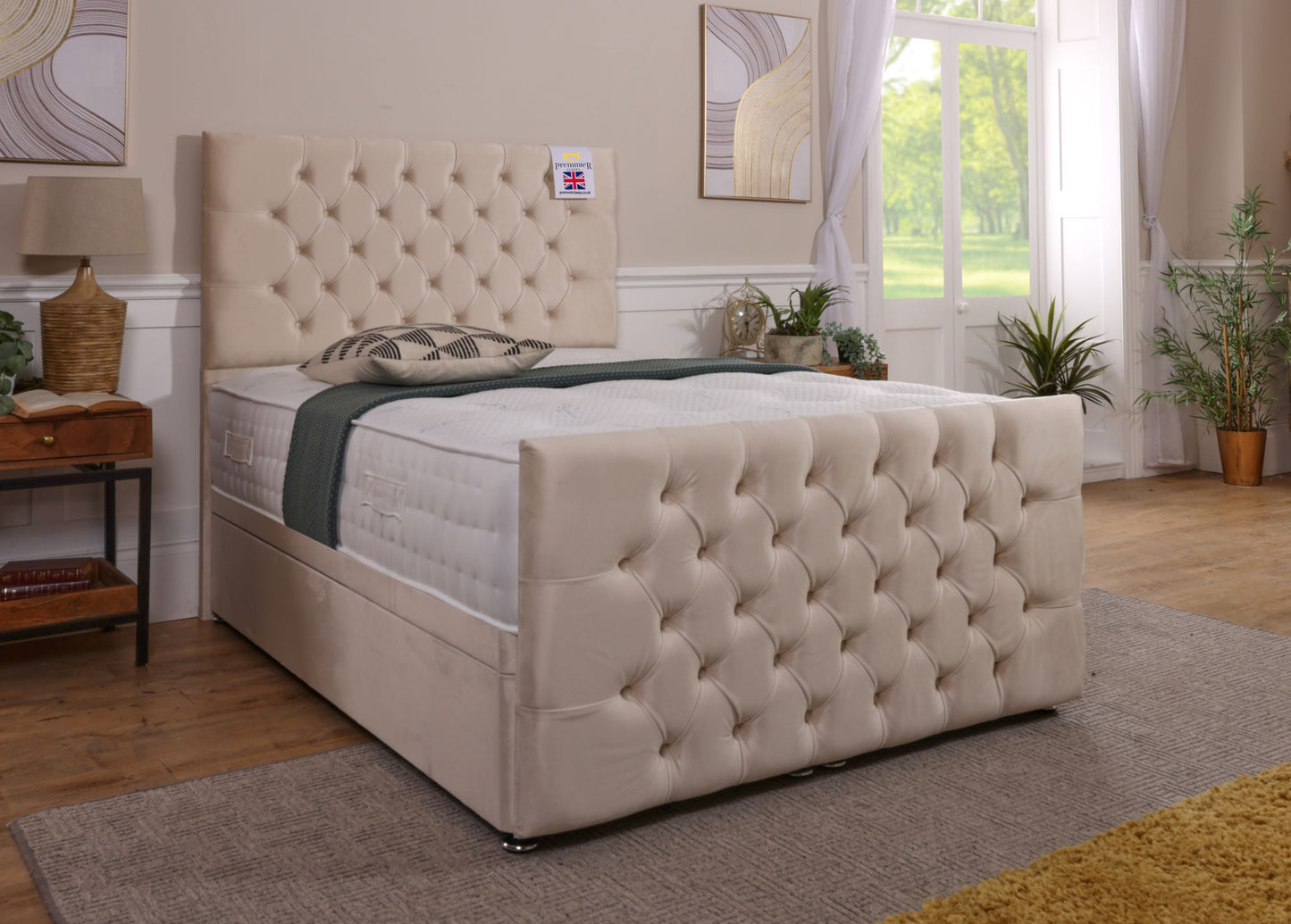 Oxford Ottoman Bed With Footboard