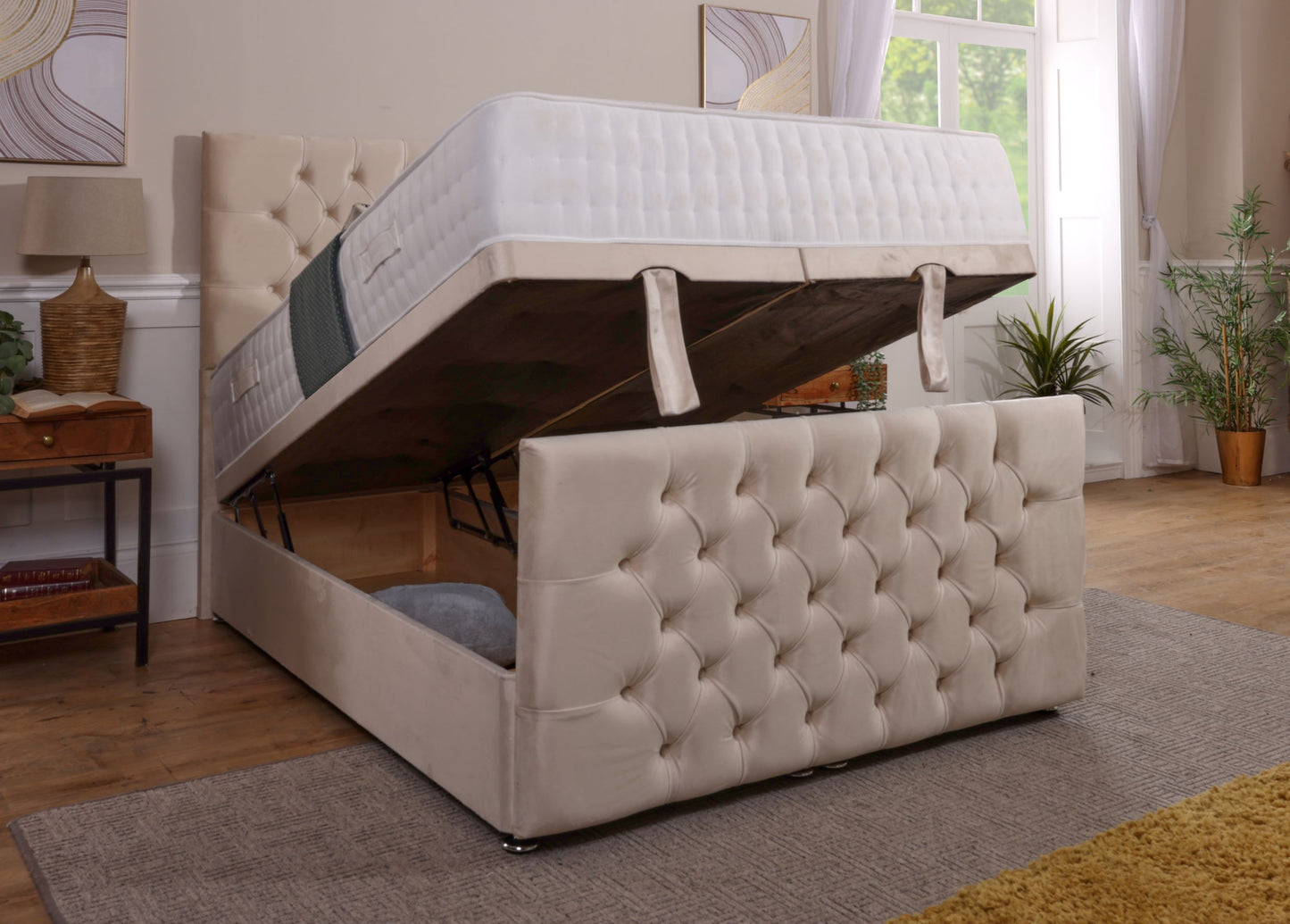 Oxford Ottoman Bed With Footboard