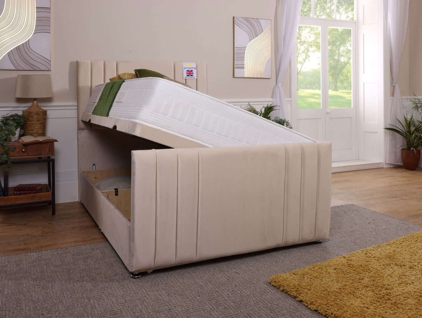 Rio Ottoman Bed With Footboard