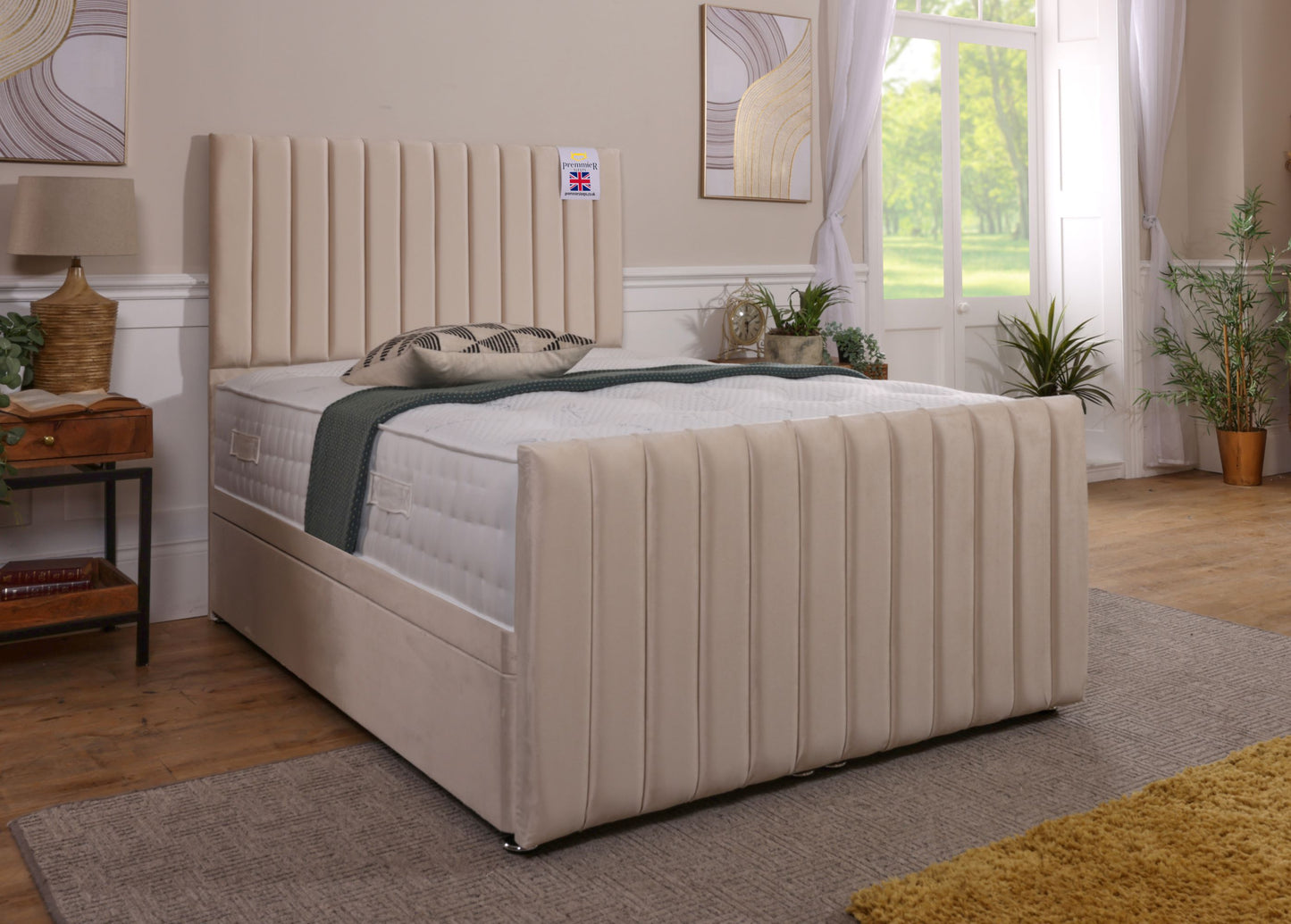 Rome Ottoman Bed With Footboard
