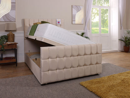Seoul Ottoman Bed With Footboard