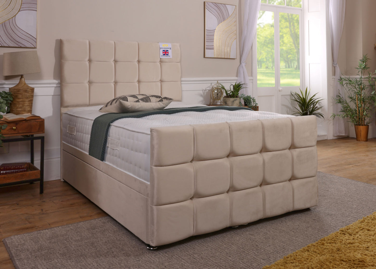 Seoul Ottoman Bed With Footboard
