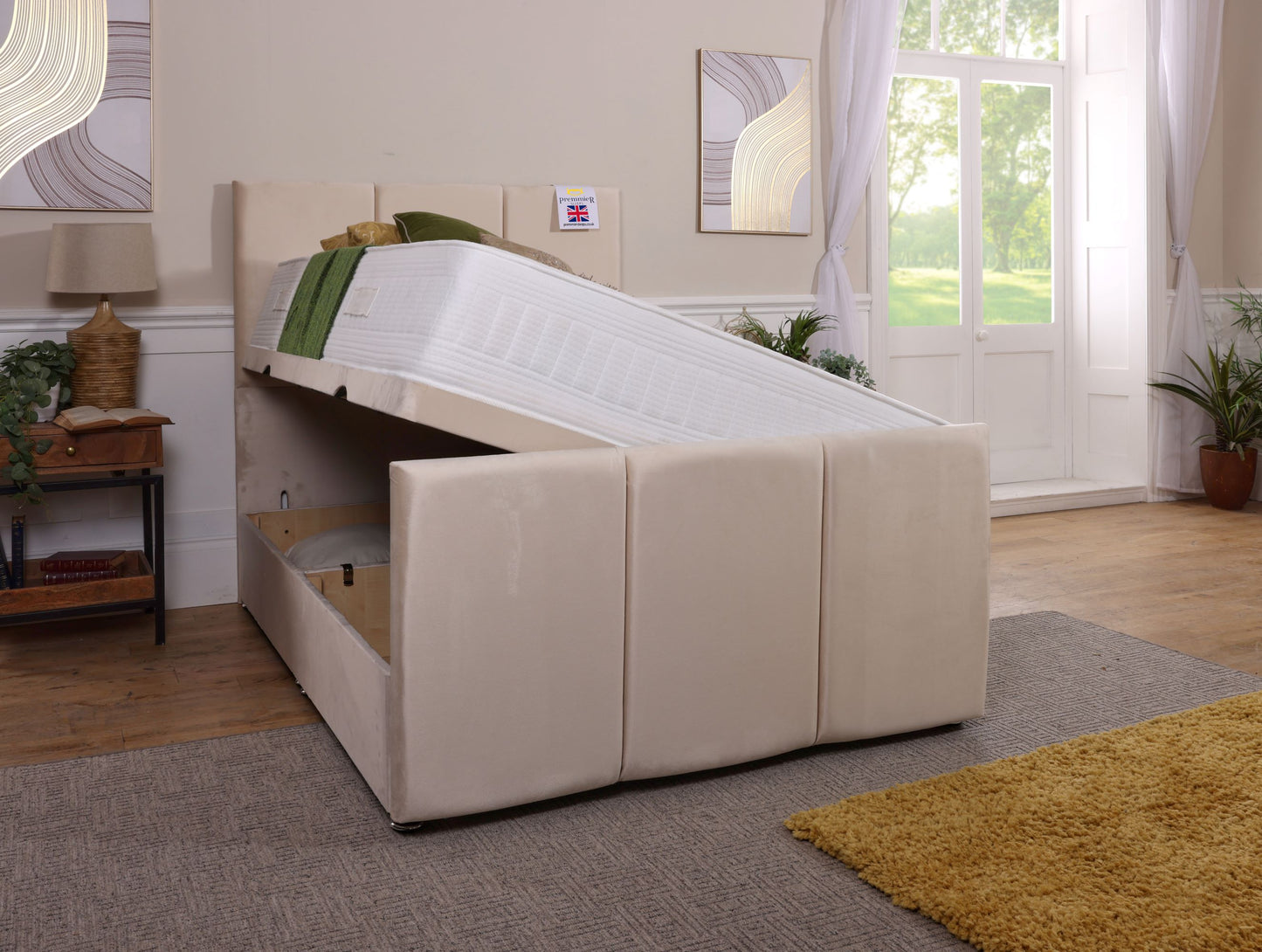 Tokyo Ottoman Bed With Footboard